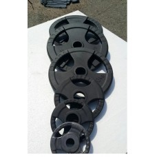 Диск Д51 для штанги з хватками сталевий