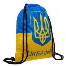 Рюкзак-мішок SP-Sport UKRAINE GA-4433-UKR жовтий-блакитний