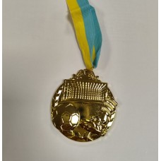 Медаль спортивна зі стрічкою тематична пластикова SP-Sport Футбол