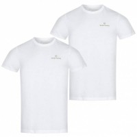 Футболка з круглим вирізом Sergio Tacchini, 2 шт., білі 39492936