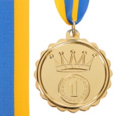 Медаль спортивна зі стрічкою KING SP-Sport C-3179 