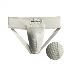 Захист паху HARD TOUCH  білий сітчаста тканина