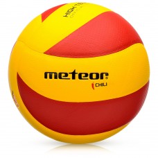 М'яч волейбольний METEOR CHILI PU (роз.5 жовто-червоний) 10058