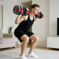 Набір гантелей SPORTNOW 6-в-1, регульований, 20 кг