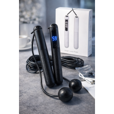 Скакалка бездротова з кулями та лічильником Smart Jump Rope Скакалка бездротова з кулями та лічильником Smart Jump Rope
