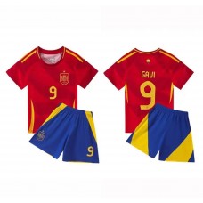 Футбольна форма дитяча Spain Gavi 9 Футбольна форма дитяча Spain Gavi 9