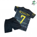 Форма футбольна CR 7 Ronaldo 7 Black