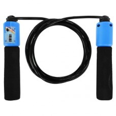 Скакалка з електронним лічильником SP-Sport FI-2512 2,8м чорний-синій 