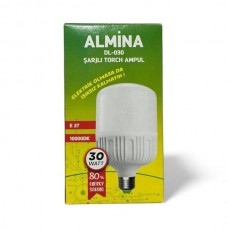Ліхтар (лампа) ALMINA DL 030 із вбудованим вкумулятором 4500 mAh