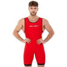 Трико для боротьби та важкої атлетики двостороннє чоловіче Zelart BO-1410