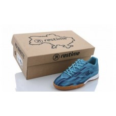 Футзалки Restime DDB21419 cyan-navy