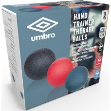 Набір силіконових еспандерів-м'яч тренажер для кисті Umbro Hand Trainer Therapy Balls 3шт