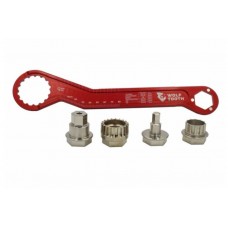 Комплект алюмінієвих ключів та вставок Wolf Tooth Centerlock FWI-KIT-01 Комплект алюмінієвих ключів та вставок Wolf Tooth Centerlock FWI-KIT-01