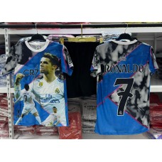 Футбольна форма дитяча CR 7 Ronaldo 7 White/Blue Футбольна форма дитяча CR 7 Ronaldo 7 White/Blue