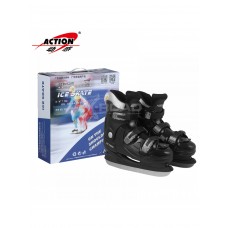Ковзани льодові хокейні Action PW-218 black