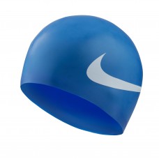 Шапочка для плавання Nike BIG SWOOSH SILICONE TRAINING CAP (Синій)