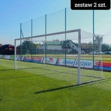 Ворота футбольні INTERPLASTIC 7,32х2,44м з лунками
