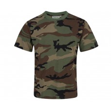 Футболка військова Comando Camo T-Shirt woodland CI-4585