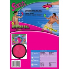 Набір для гри  SCATCH BALL ŚR. 19,3CM (2 лопатки з ліпучкою, м'яч)