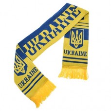 Шарф вболівальника зимовий із символікою збірної України UKRAINE SP-Sport FB-6031