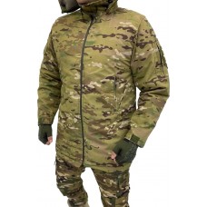 Куртка військова зимова (парка) SQUAD Tactical (мультикам, Rip-Stop)