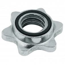 Замок гайка хромований для грифа SHUANG CAI SPORTS TA-8058-28 Хром 