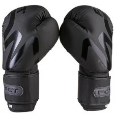 Боксерські рукавички FGT collection 3035, Flex, , чорний, нашивка на манжет FT3035/10