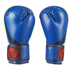 Боксерські рукавички Venum, DX-55, 10oz, синій-срібло VM55-10BS Боксерські рукавички Venum, DX-55, 10oz, синій-срібло VM55-10BS