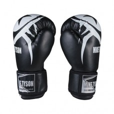 Боксерські рукавички Mike Tyson, PVC, 10oz, чорний MT1707/103 Боксерські рукавички Mike Tyson, PVC, 10oz, чорний MT1707/103