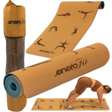 Килимок для йоги з корка 1183x61x0.4CM ENERO FIT 1066561