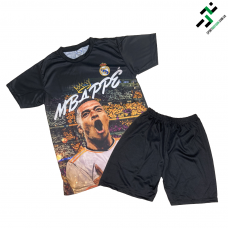 Футбольна форма дитяча Real Madrid Mbappe 9 Футбольна форма дитяча Real Madrid Mbappe 9