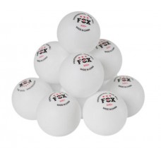 М'ячики для настільного тенісу  FOX, 144шт, білий FX8605W