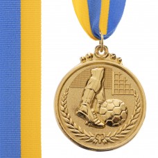 Медаль спортивна зі стрічкою SP-Sport Футбол C-7025